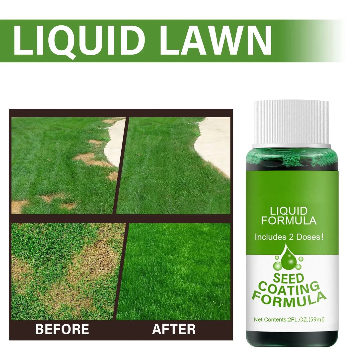 3PCS Lawn Seeding Liquid