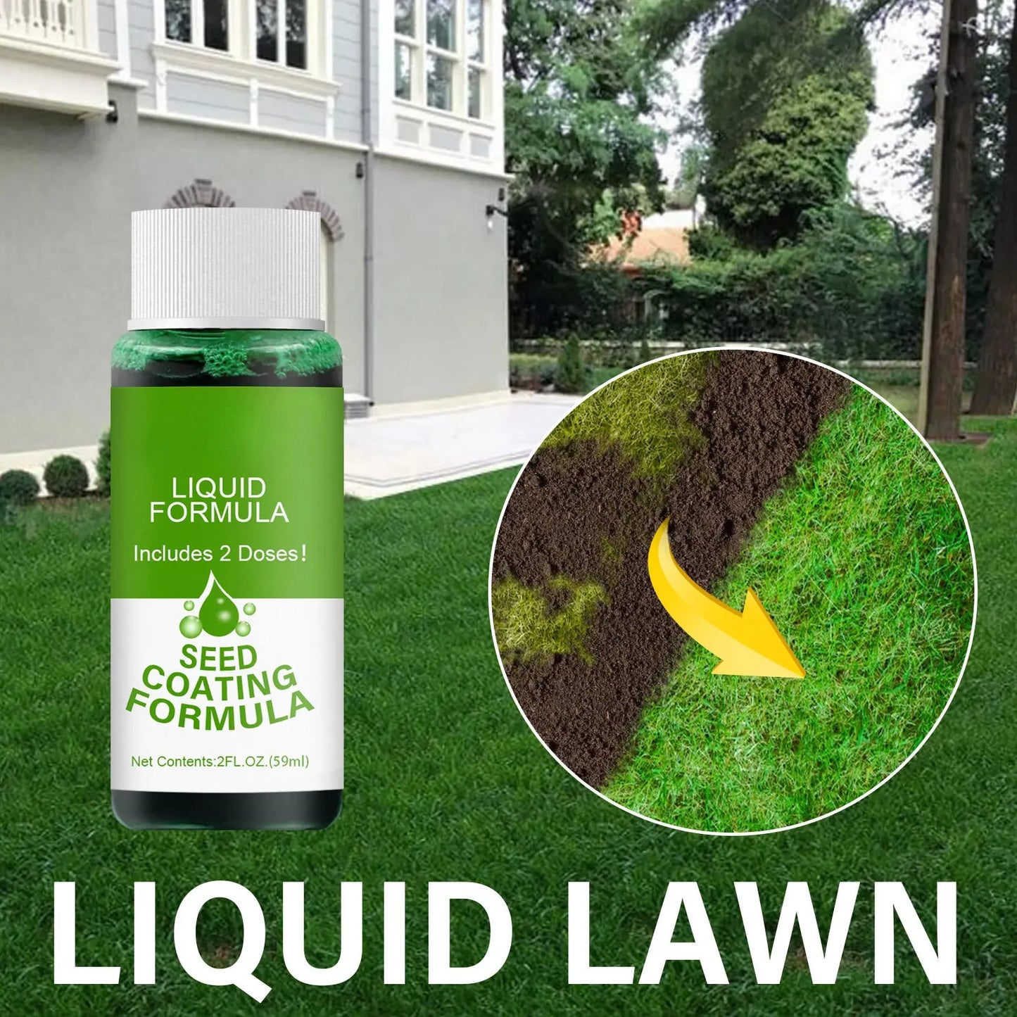 3PCS Lawn Seeding Liquid