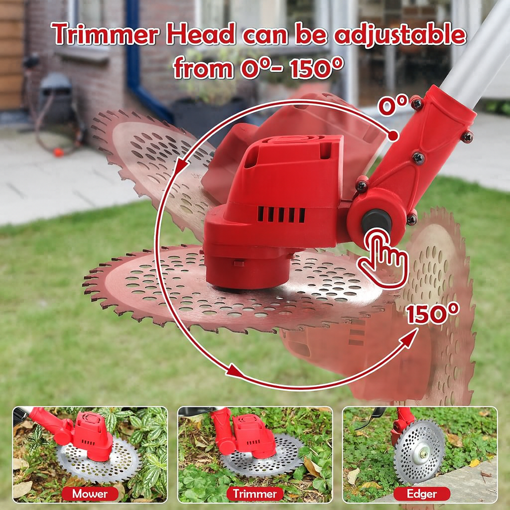 4000W 3 in 1 Cordless Weed Eater Pro