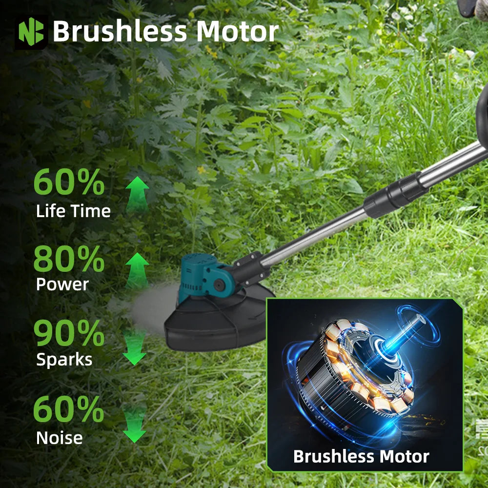 4000W 3 in 1 Cordless Weed Eater