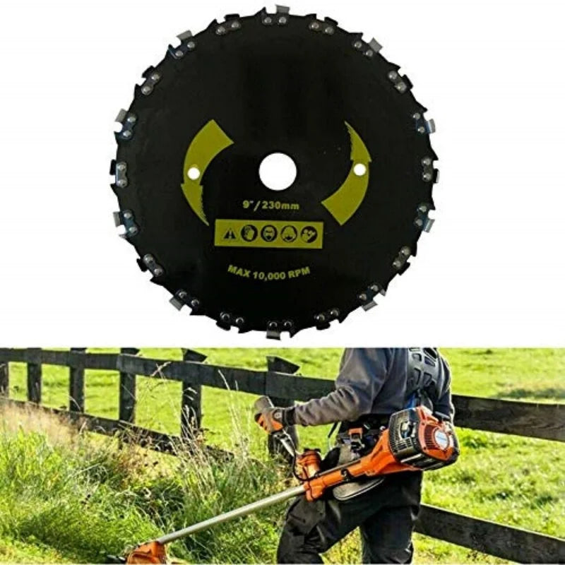Chainsaw Brush Blade – Cuts Trees, Brush & More