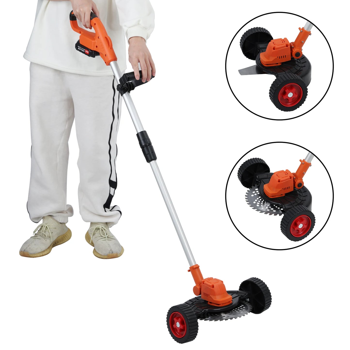 4000W 3 in 1 Cordless Weed Eater Pro