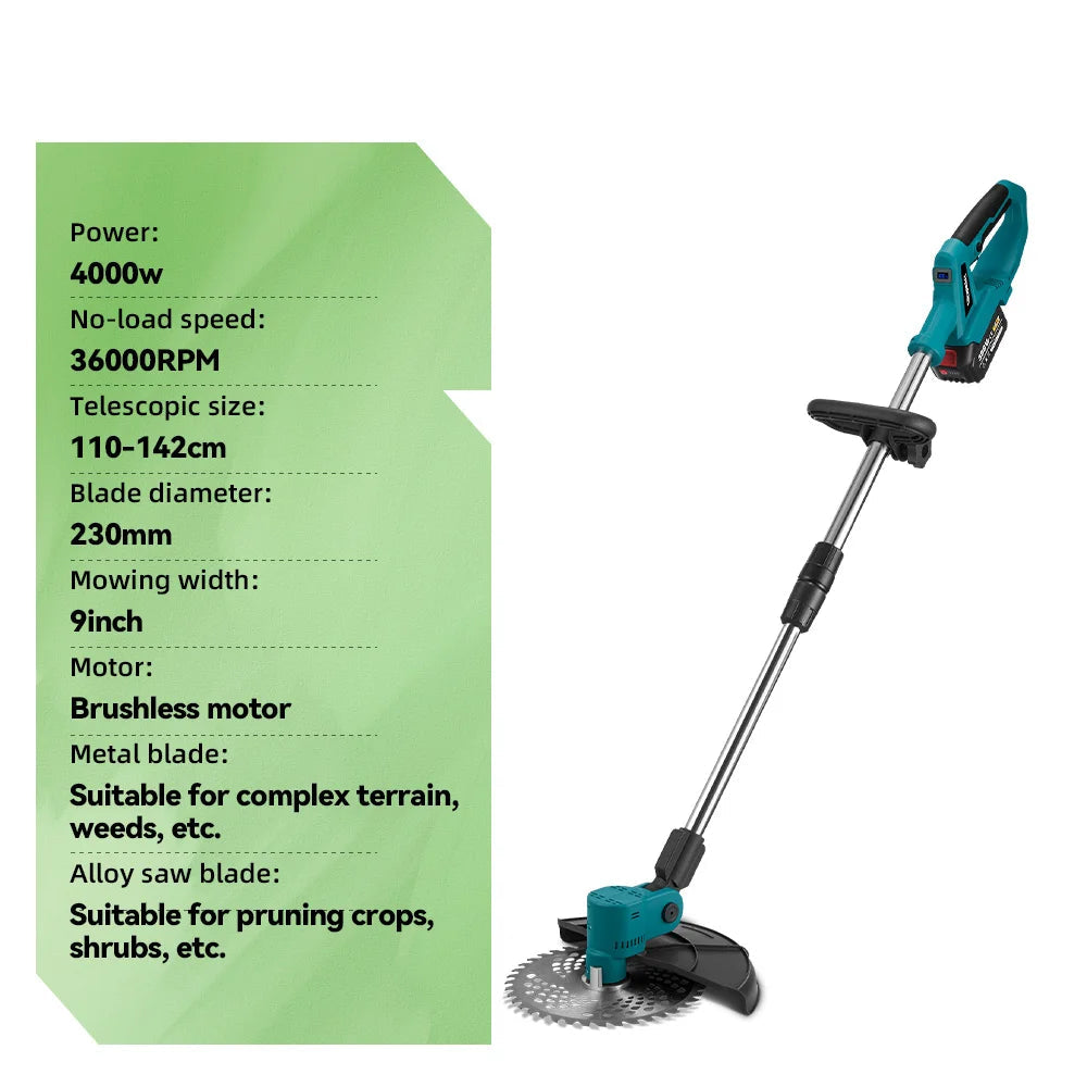 4000W 3 in 1 Cordless Weed Eater