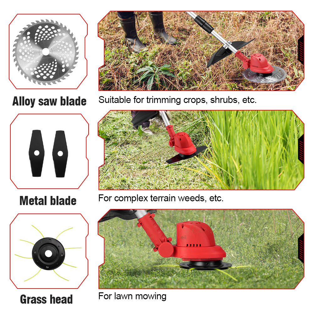 4000W 3 in 1 Cordless Weed Eater Pro