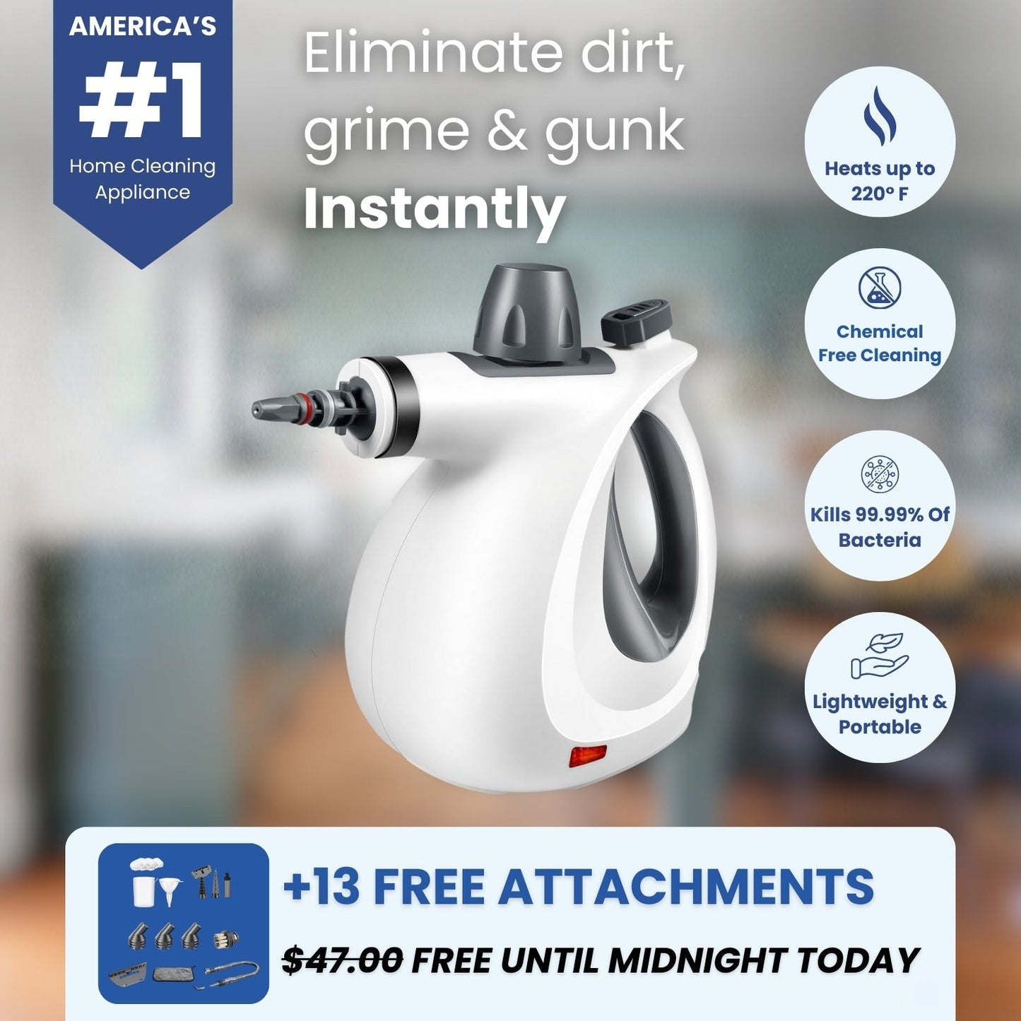Pressurized Steam Clean Pro
