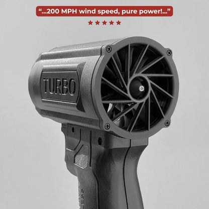 Turbo Jet Electric Leaf Blower Double-Blow™ V2