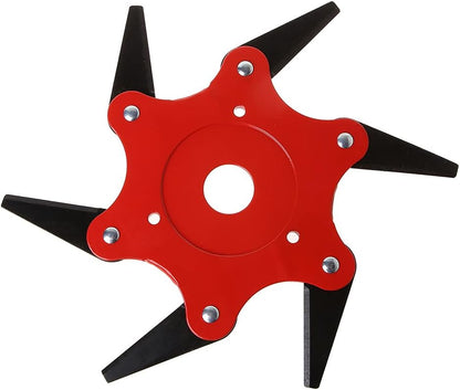 Durable 6 Blade Steel Mowing Head