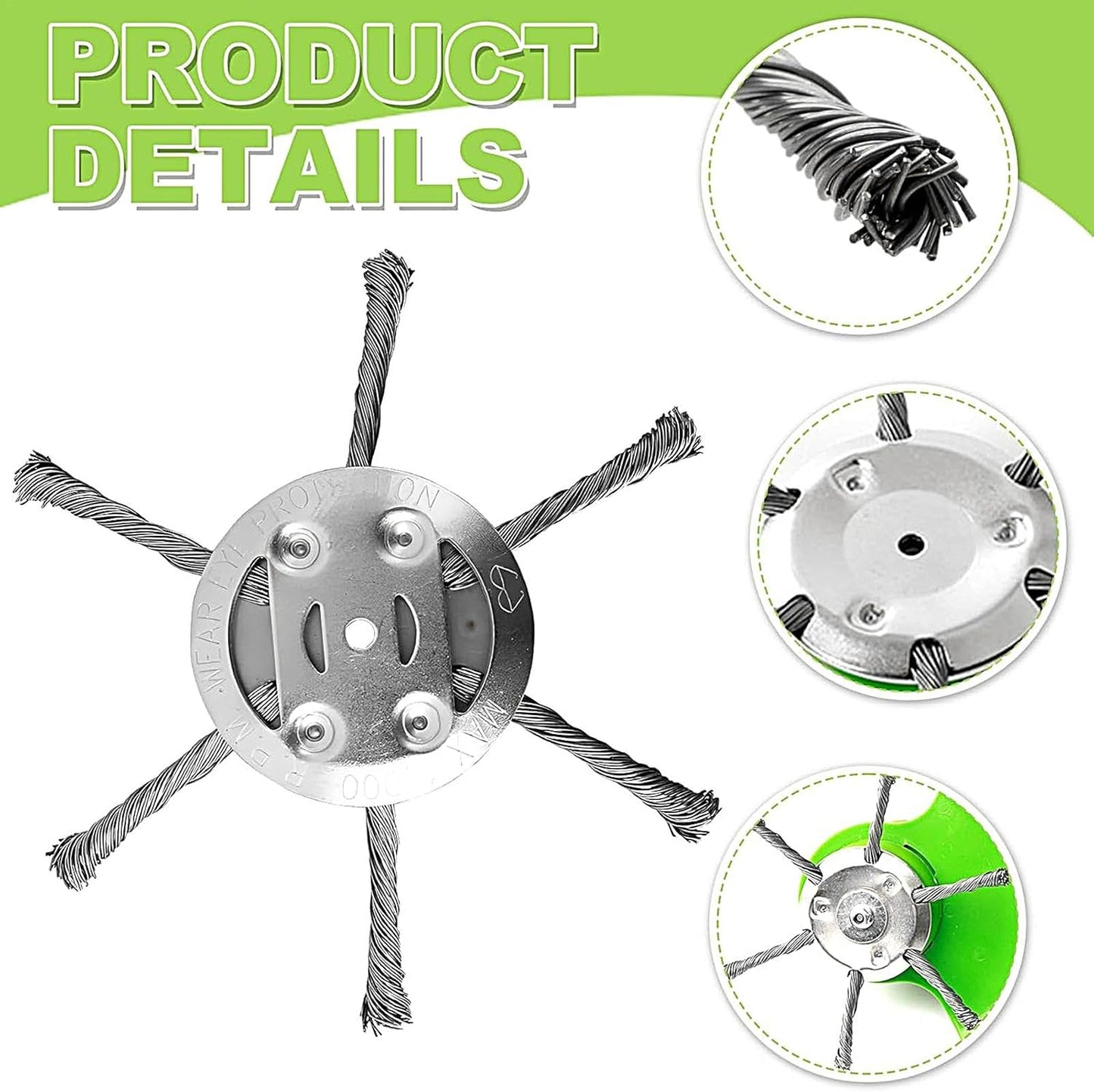 Universal Weed Brush Head