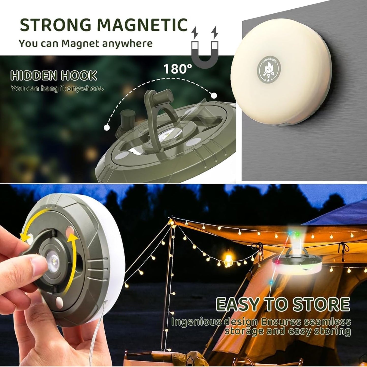 Itooltech™ 4-in-1 Camp Light