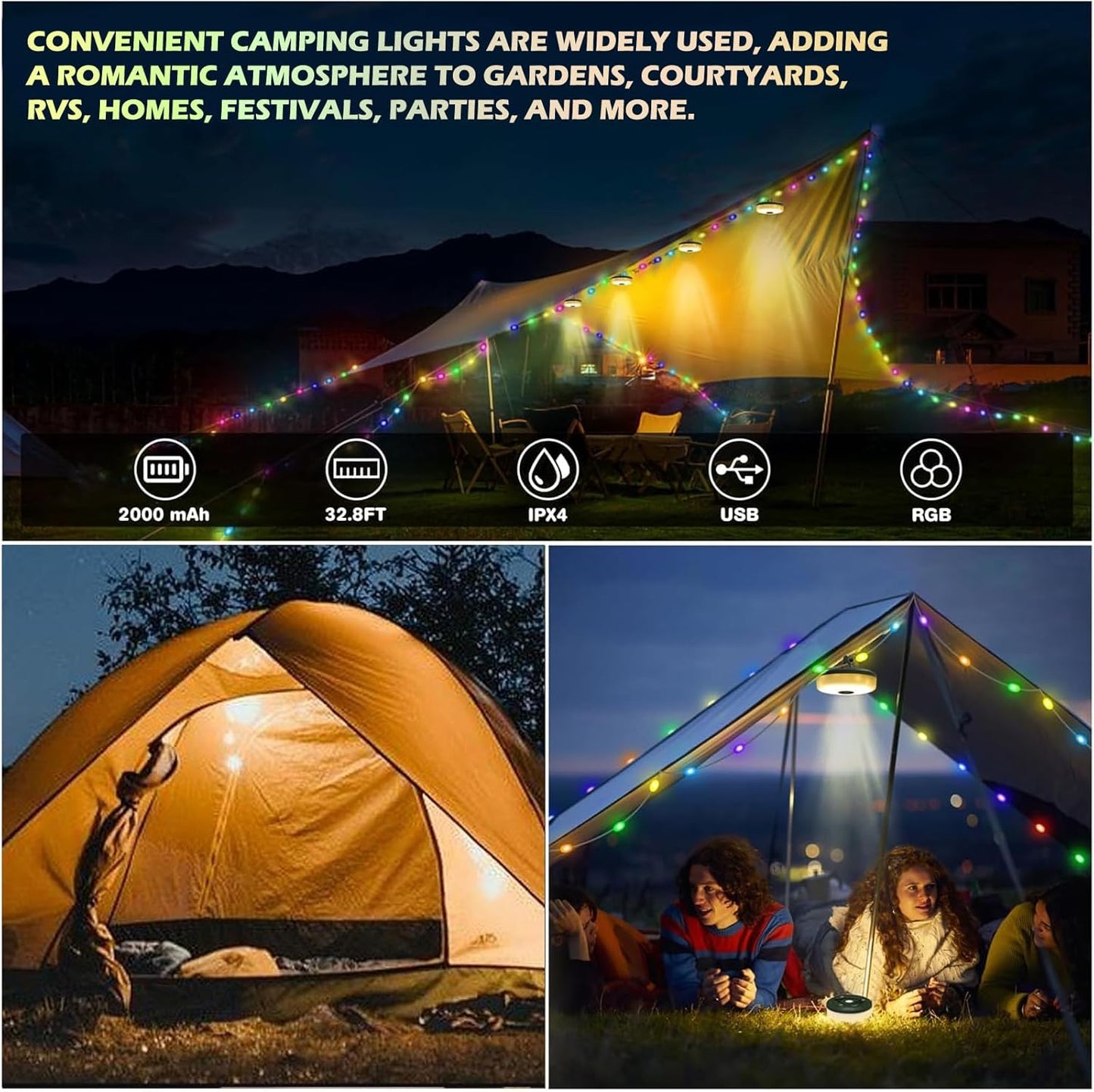 Itooltech™ 4-in-1 Camp Light