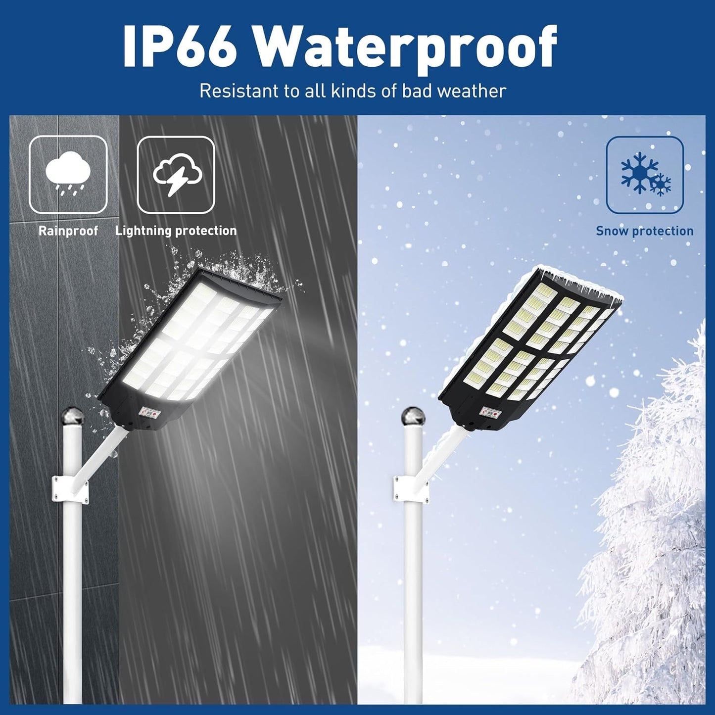 9000W Solar Motion Street Light