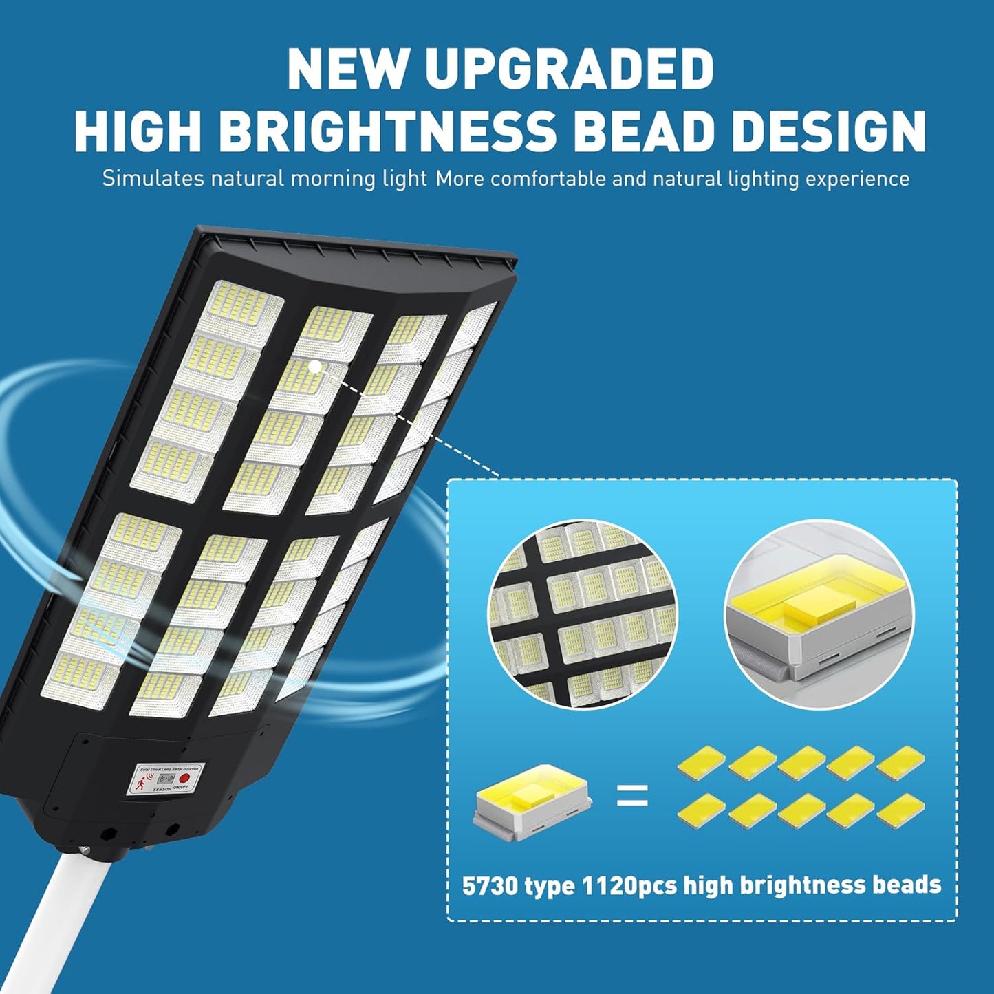 9000W Solar Motion Street Light