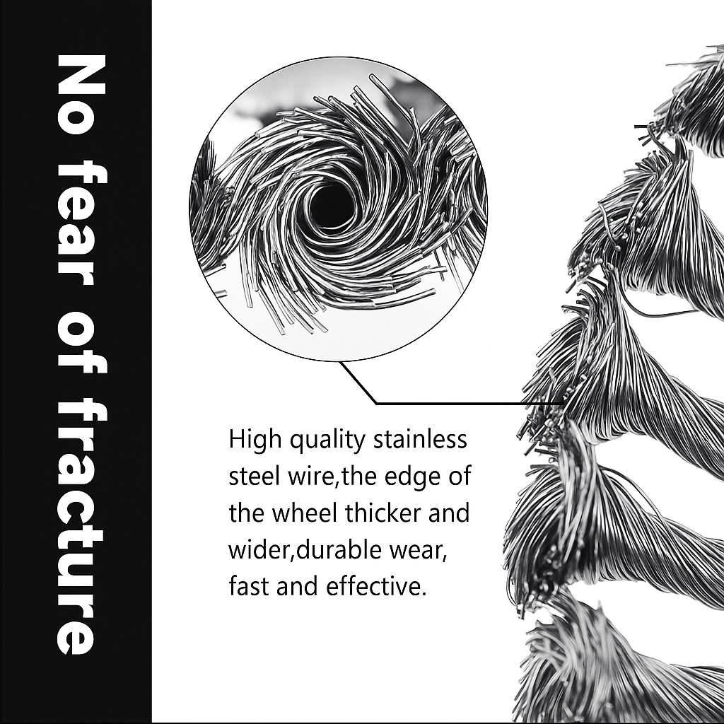 Wire Brush - Cut everything in seconds