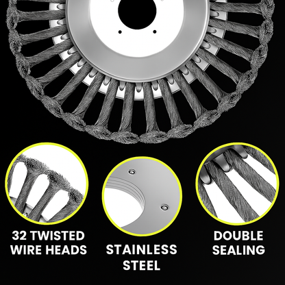 Wire Brush - Cut everything in seconds