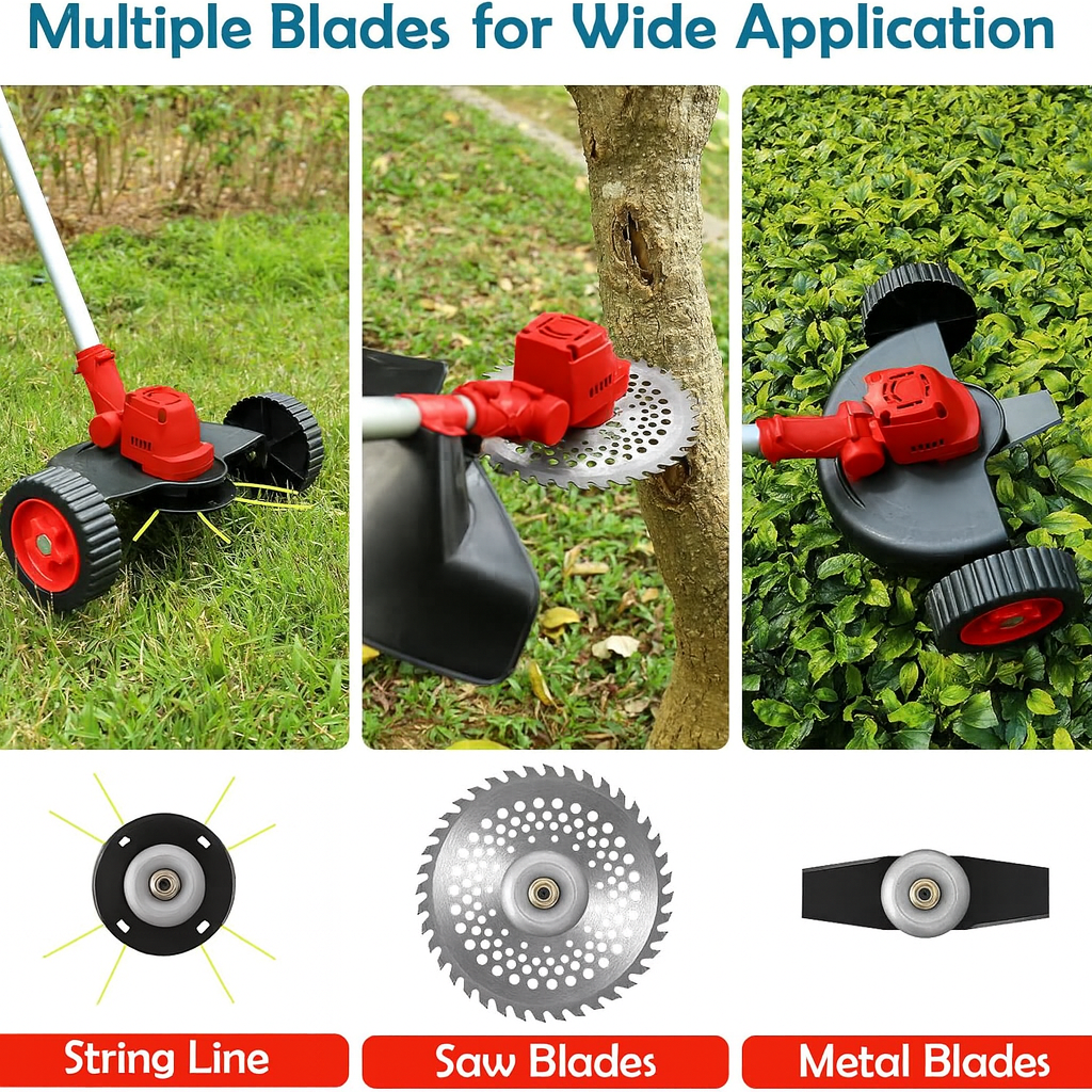 4000W 3 in 1 Cordless Weed Eater Pro