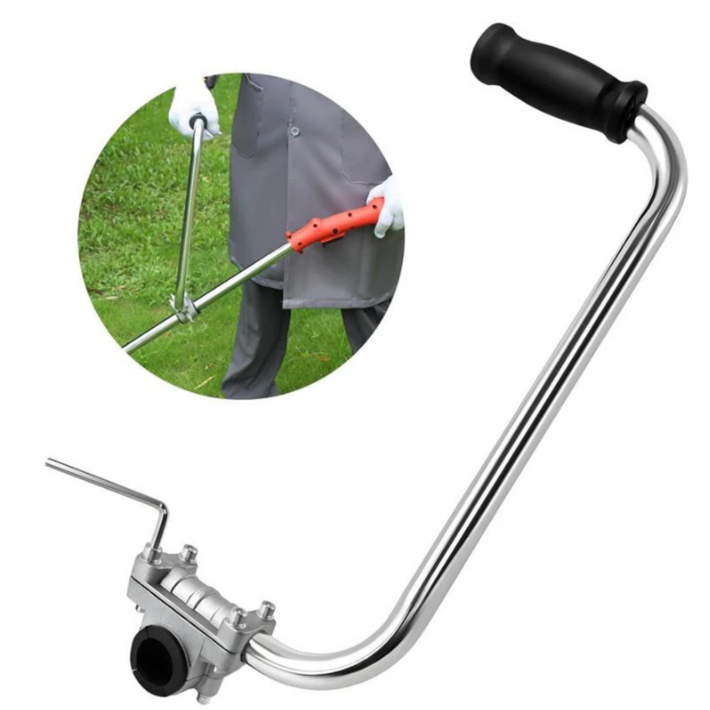 Ergonomic Trimmer Handle – Fits Weed Whackers