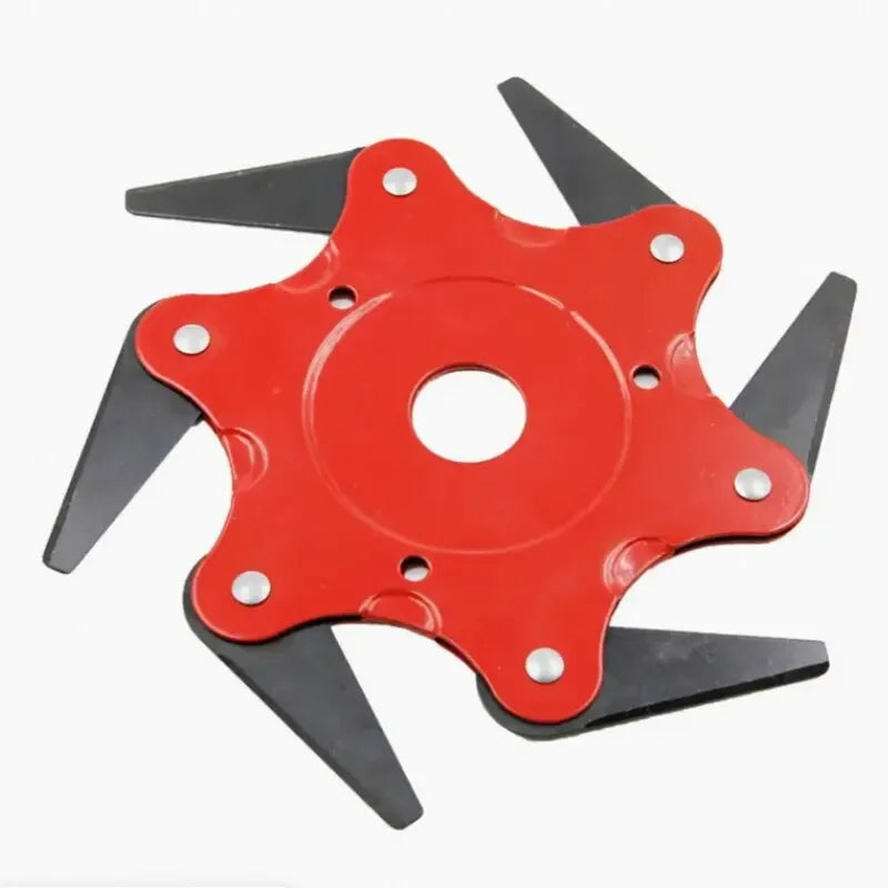 Durable 6 Blade Steel Mowing Head