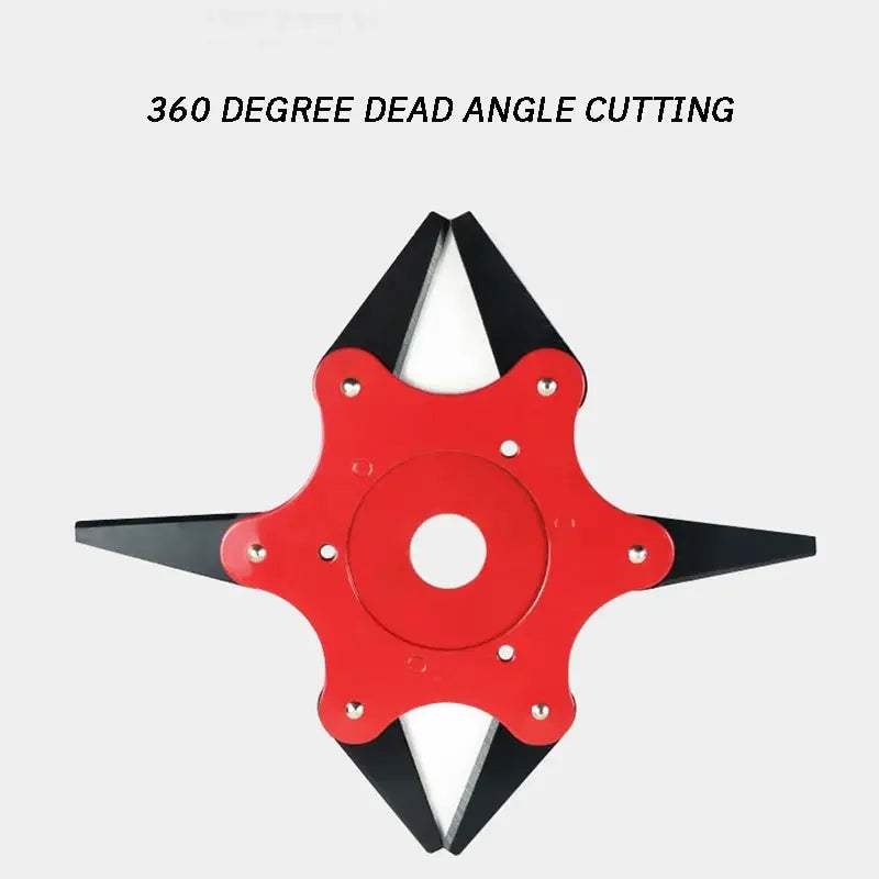 Durable 6 Blade Steel Mowing Head