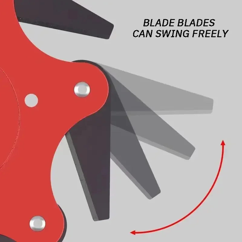 Durable 6 Blade Steel Mowing Head