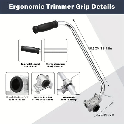 Ergonomic Trimmer Handle – Fits Weed Whackers