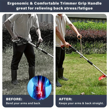 Ergonomic Trimmer Handle – Fits Weed Whackers