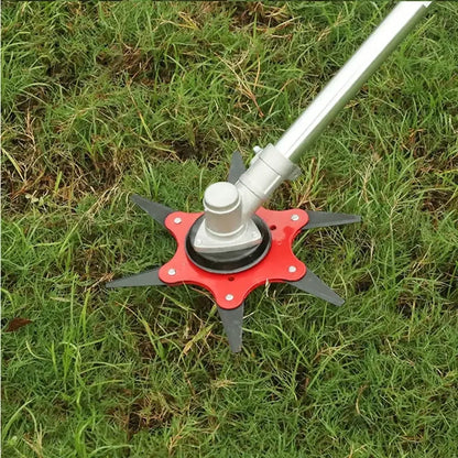 Durable 6 Blade Steel Mowing Head