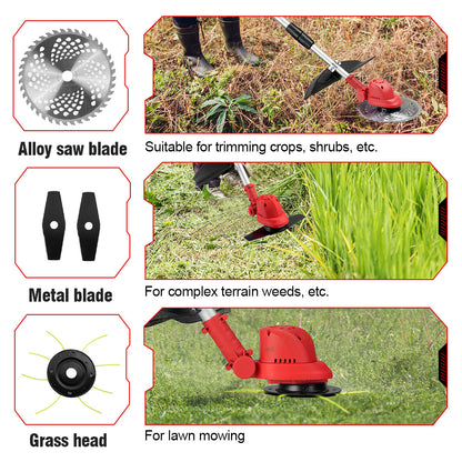 4000W 3 in 1 Cordless Weed Eater Pro