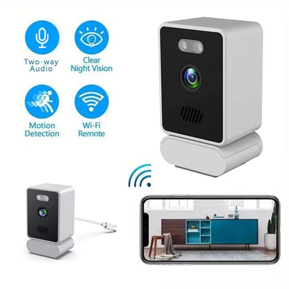 ItoolTech™ 3MP Wi-Fi Indoor Camera with AI Color Night Vision