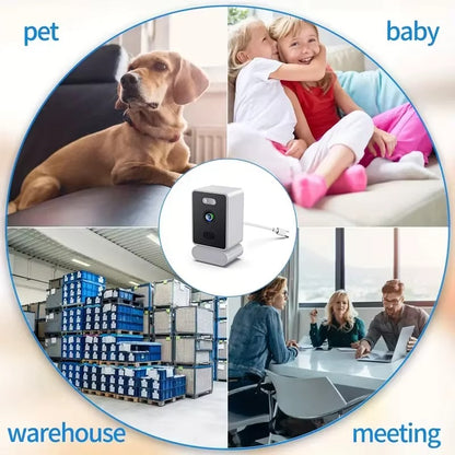 ItoolTech™ 3MP Wi-Fi Indoor Camera with AI Color Night Vision