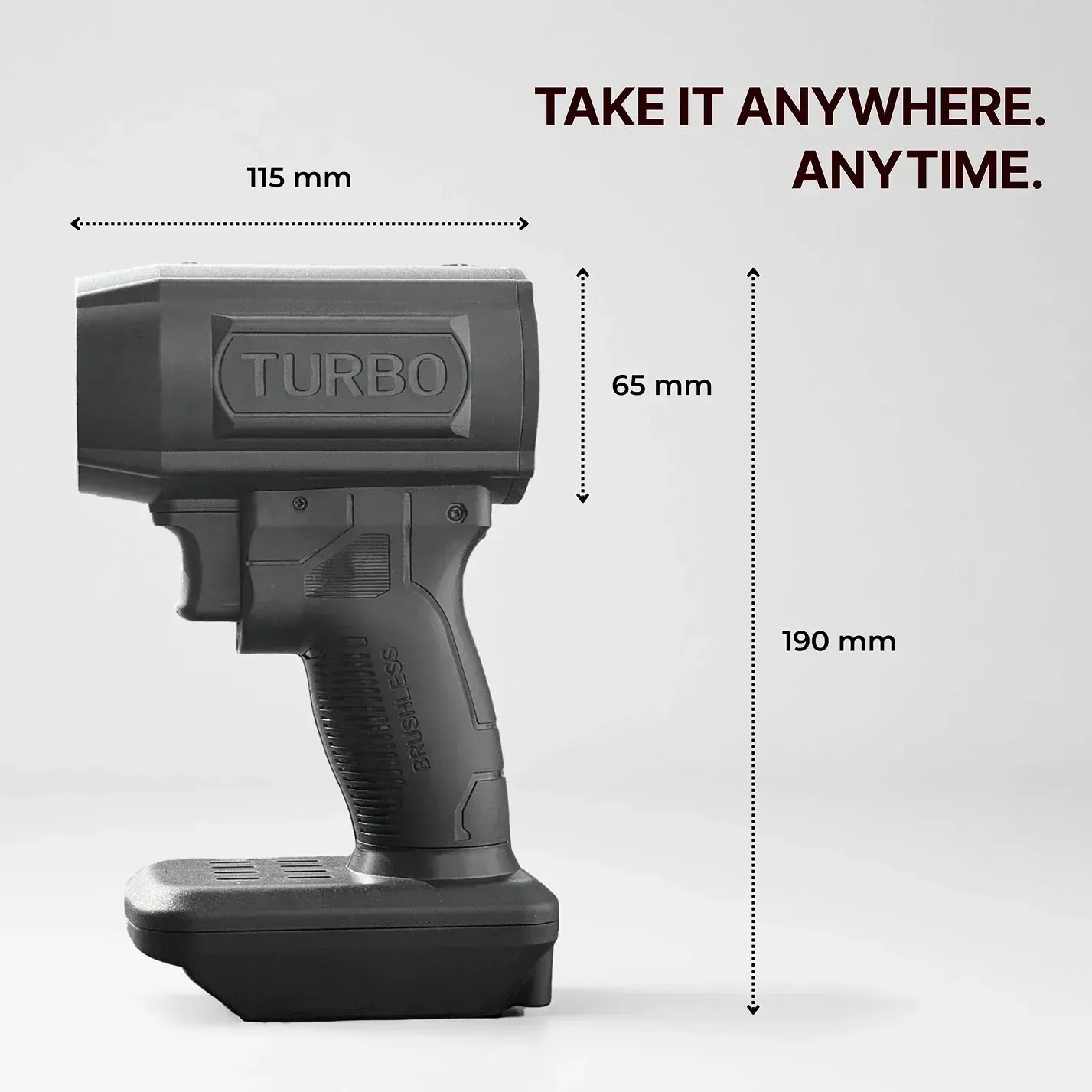 Turbo Jet Electric Leaf Blower Double-Blow™ V2