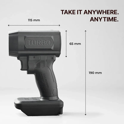 Turbo Jet Electric Leaf Blower Double-Blow™ V2